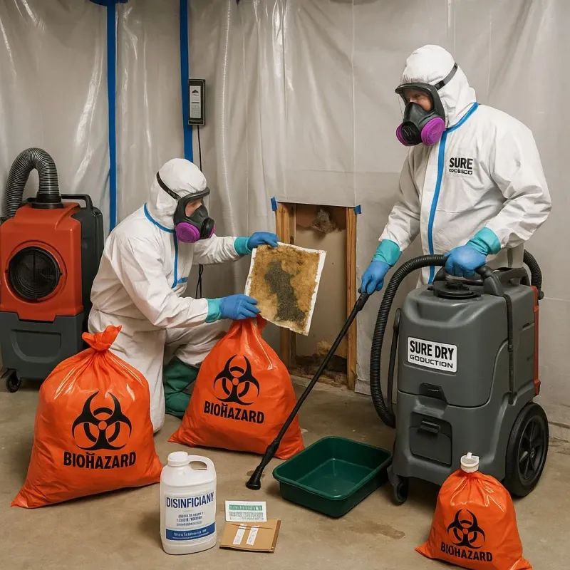 Contaminated Water Handling Protocols process in Taylor, PA