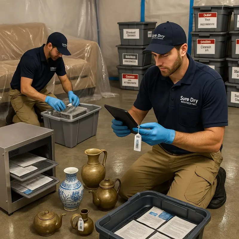 Content Protection and Restoration process in Taylor, PA